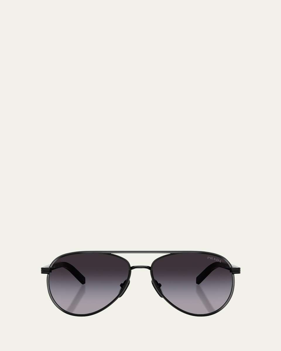 PR B57S Aviator Steel Sunglasses